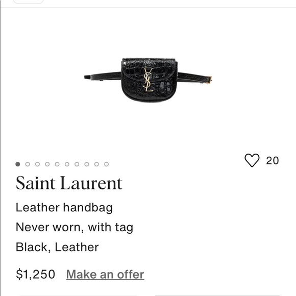 Saint Laurent Bags Ysl Belt Bag Poshmark